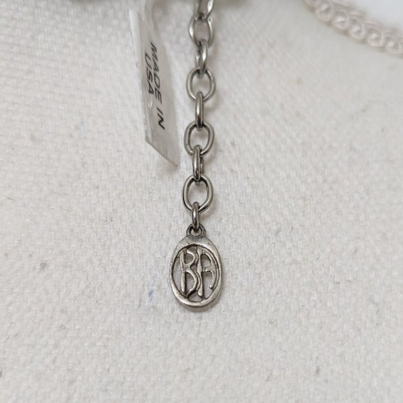 BEN AMUN Mod Victorian Pink Satin and Swarovski Crystal Choker Necklace New - Picture 6 of 13